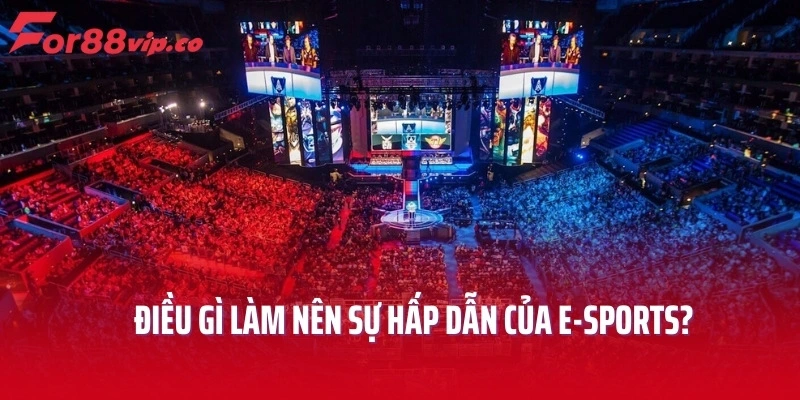 Điều gì làm nên sự hấp dẫn của E-sports?